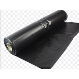 Nali 25 Metros Plástico Polietileno Negro4m Ancho Calibre 600
