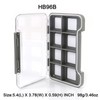 Maxcatch New Magnetic Back Fly Box Clear Waterproof Fly Fishing