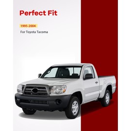 ASTOU 1pcs Tailgate Tailgate Black Car Door Handle Fits 1995-2004 for Toyota for Tacoma Black Replace