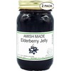 Amish Elderberry Jelly - 20 Oz Jar - Qty 2 Jars