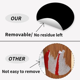 STARLIBOO Black Dot Stickers, 3 inch Removable Circle Stickers, Round Price Stickers, Writable Stickers for Office, Garage Sale,Yard Sale(200Pcs)