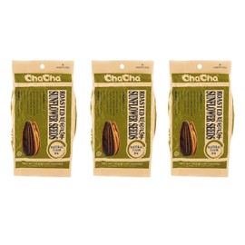 ChaCha Roasted Sunflower Seeds - Plain 250G (Pack of 3), Sourced for W&E Mart