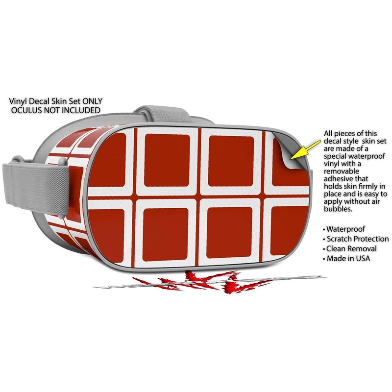 Decal Style Skin Wrap Compatible with Oculus Go Headset -