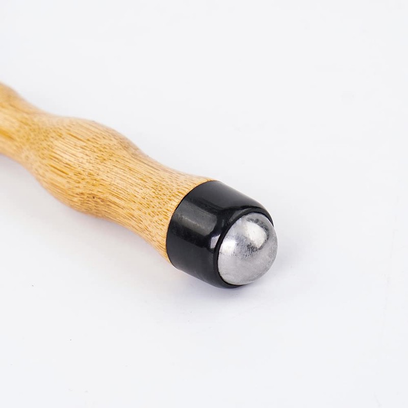 HEYSONG Wooden Handle, Roller Massager for Face, Facial Beauty Roller