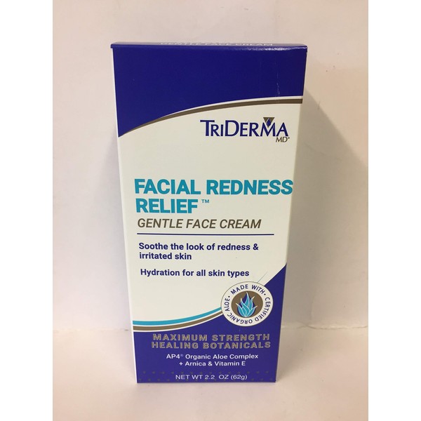 TriDERMA Facial Redness Repair, 2 pack