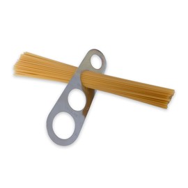Stainless Steel Spaghetti Measurer Tool Quick Pasta Measuring Tool for Kitchen Cooking Tool (Silver, 2pcs)