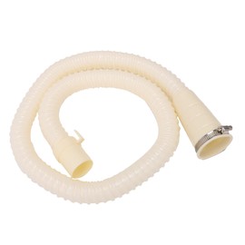 Doublelife 3.2 ft Washing Machine Drain Hose Extension Kit, PP Material, Easy to Install, Compatible with Most Front Loading Washing Machines, 100cm, Creamy Yellow, 1 Pack