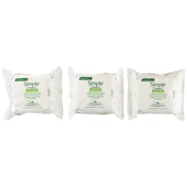 Simple Micellar Makeup Remover Wet Wipes (25 packs) (3 packs) Unscented / 심플 미셀라 메이크업 리무버 물티슈 25개 (3팩) Unscented