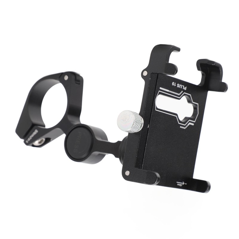 Bike Phone Mount Aluminum Alloy Adjustable Anti Slip Cycling Handlebar