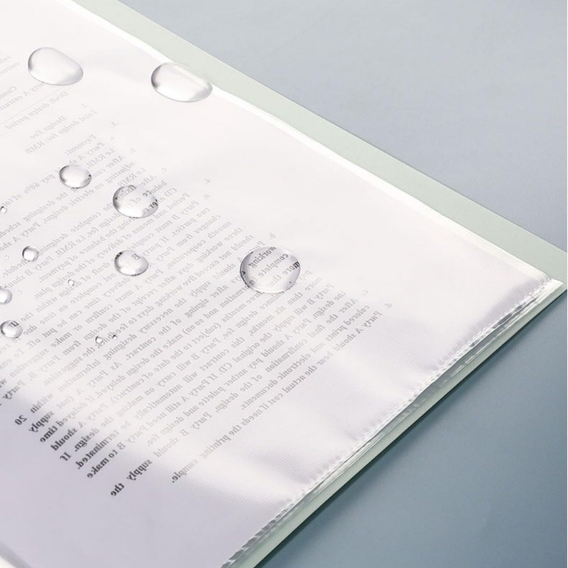A4 File Document Folders Display Presentation Book Report Cover Clear