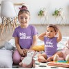 Conjunto de camisas a juego para niñas recién nacidas, Morado,