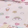 Catherine Lansfield Kids Forever Together Double Fitted Sheet Pastel