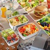 GIUOIDUO 10-Piece Stainless Steel Food Storage Container Set with Airtight