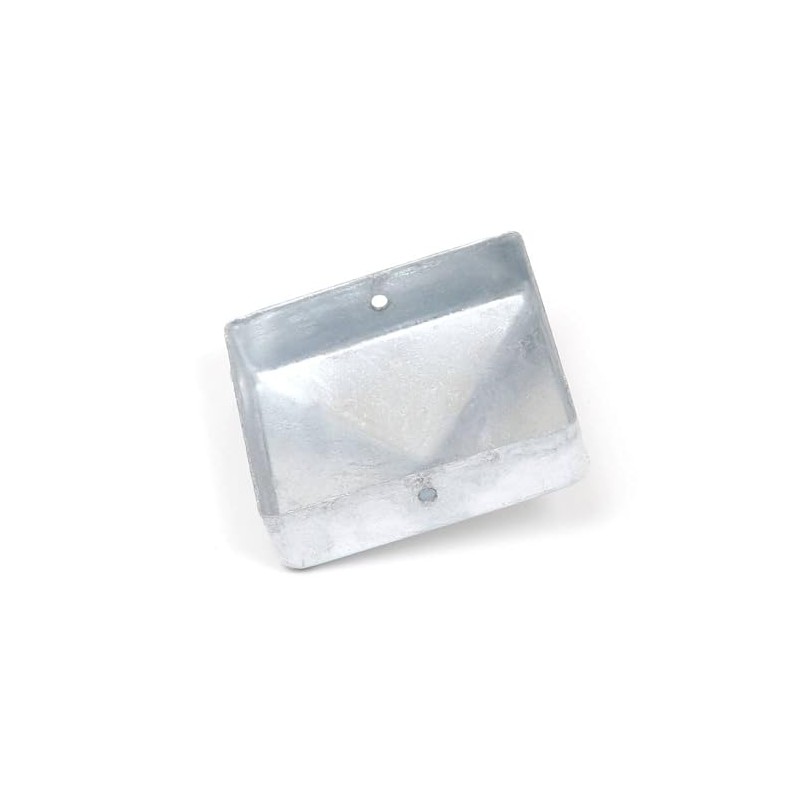 2x Pfostenkappe Pyramide 141 x 141 mm Stahl feuerverzinkt (2)