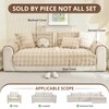 OstepDecor Faux Fur Couch Covers for Sofa, Soft Plush Sofa