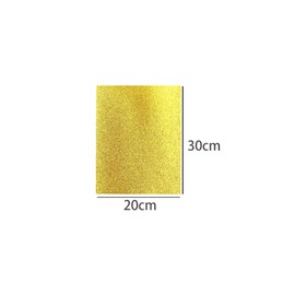 5Pcs Glitter Faux Leather Sheets A4 Gold PU Leather Sheets,Leather Fabric for Crafts