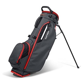 Datrek Carry Lite Stand Bag, Charcoal/Red/Black, Large