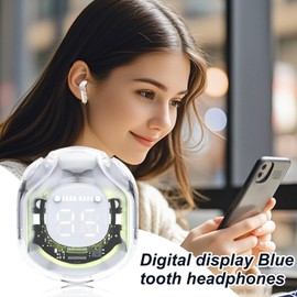 Wireless Earbuds Noise Cancelling - Sound Optimization in Ear Headset Earphones,5.3 Noise-Canceling Sports Music Ear Buds for Home Gym Workout Working Commuting