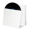 20ct 12-Inch LP Vinyl Record Jackets - 350gsm White Cardboard