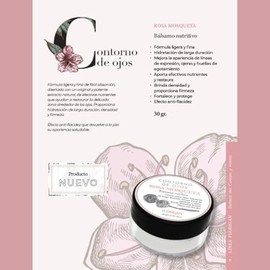 Balsamo Contorno de Ojos Rosa Mosqueta Florigan® 30grs.