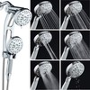 AquaSpa High Pressure 48-mode Luxury 3-way Combo with Adjustable Extension