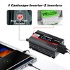 Cantonape 500 Watt Car Inverter DC 12V to 110V/120V AC