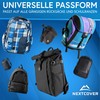 Nextcover® AquaShield Universal Rain Cover for Backpack & School Bag