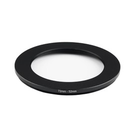 72mm to 52mm Step Down Ring Filter Adapter Metal Ring Step Down Rings Adapter Filter Compatible with All 52mm UV,CPL,ND,Lens Hood,Threaded Lens ect (72mm to 52mm)
