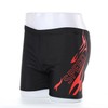 a928 Men's Plus Size Printed Swim Trunks - Modest Beach & Hot Spring Swimwear (3XL, 45-75kg) Shark 10ea
