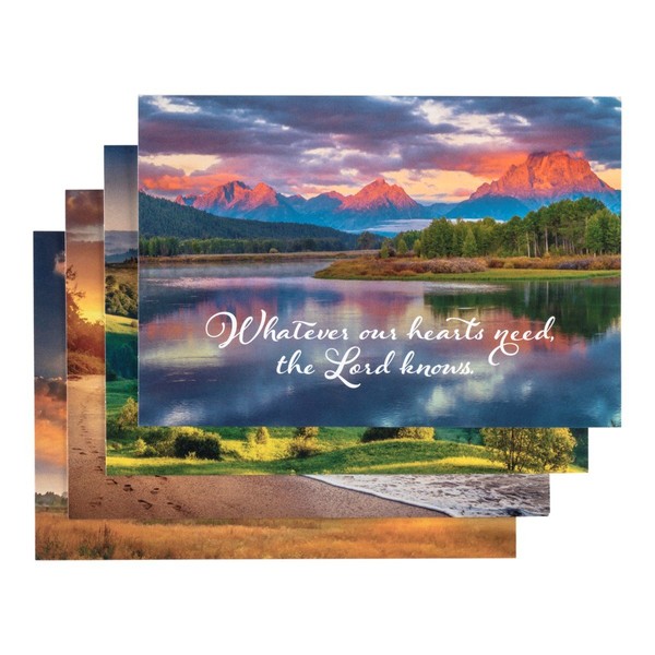 Praying for You - Inspirational Boxed Cards - Mountain Views