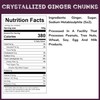 WinCrest Dried Crystallized Ginger Chunks - 5 Lb Case