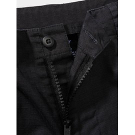 Brandit Kids BDU Ripstop Shorts, Multiple Colours, Sizes S (122/128) to XXL (170/176), black