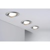 Paulmann 93425 LED Recessed Light Base Round Including 3 x