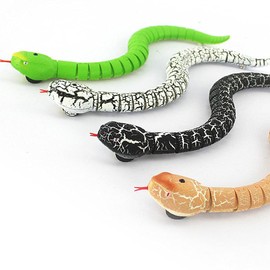 Infrared Remote Control Snake Toy Simulation Fake Snake Toy Scary Prank Toy Gifts for Kids