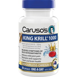Caruso's Natural Health King Krill 1000mg Cap X 30