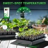 MARS HYDRO Seedling Heat Mat Waterproof 10''x 20.75'' and Digital