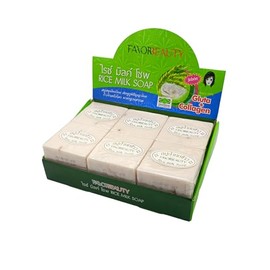 jabones de arroz 12 PZ