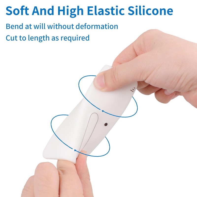 INCREWAY Baseboard Corner Blocks, 6PCS Silicone Self Adhesive Safety Corner