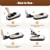 Shoe Film Machine,Automatic Shoe Cover Dispenser Disposable,Portable Shoes Boot Cover