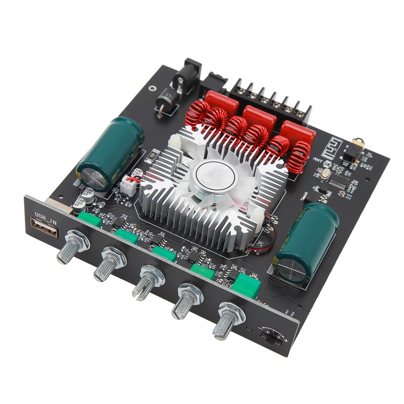 HT21 Bluetooth Power Amplifier Board with Subwoofer 2.1 Channel TDA7498E