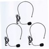 CORHAD 3pcs Head-Mounted Microphone for Voice Amplification Lightweight Wired Microphone