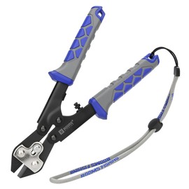 Booms Fishing XW43 Wire Cutter, Bolt Clipper, Bolt Cutter, Blade Opening, Adjustable, Strong, Anti-Slip Grip, Clipper Tool