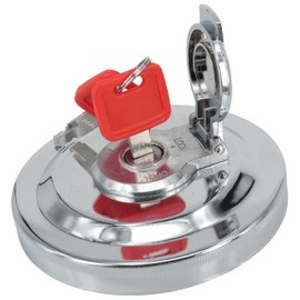 Lockable Fuel Tank Cap Replace 4361638 for John Deere Hitachi Excavator With 800R keys