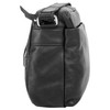 Samantha Look Women's Genuine Leather Shoulder Bag, Made in Italy,