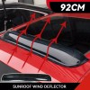 Xukey Sunroof Visor Window Top Moonroof Vent 36.2" Rain Guard