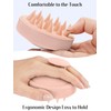 HEETA Scalp Massager Hair Growth, Soft Silicone Bristles to Remove