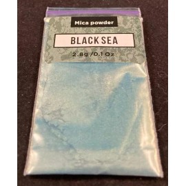 Soap Shop Mica Powder - Black Sea - 2.8 g - Soap Shop - Soap/Make Up/Resin - Single Bag