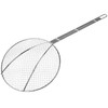 TrueCraftware- 12-Inch Round Wire Skimmer Nickel Plated- Kitchen Utensil Food