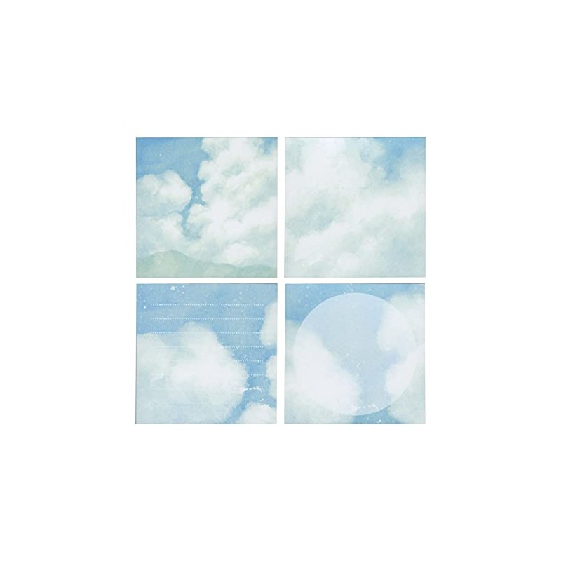 Empty Time Memo Pad [Midday Journey] Block Memo Clean Sky