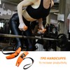 1 Pair of Fitness Grips, Rowing Handle with Adjustable Resistance